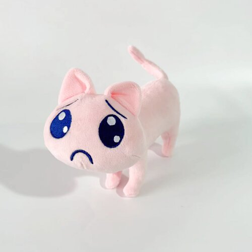 新款NEEDY GIRL OVERDOSE阿P猫毛绒玩具主播女孩重度依赖萌猫