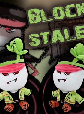 现货roblox方块故事Blocktales公仔礼物破坏者griefer毛绒玩具