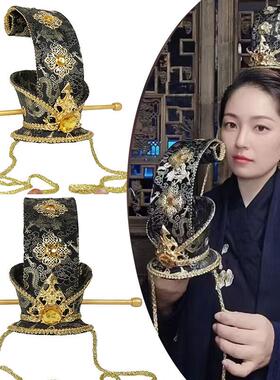 古装头饰太子发冠影楼拍照