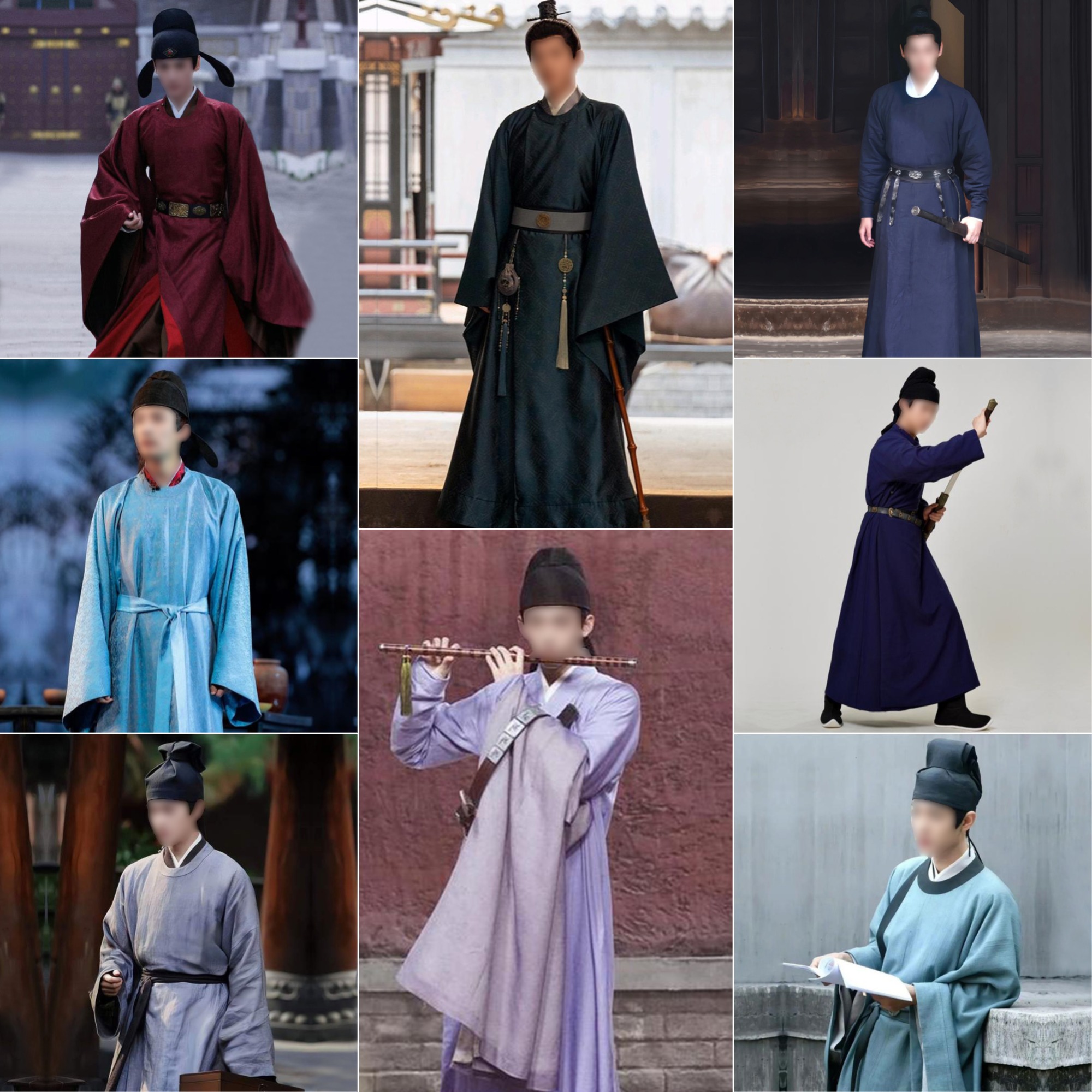 汉服少爷公子诗人服男驸马状元