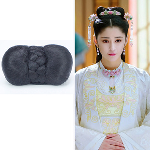 051 048 古装 汉服假发发髻锦绣未央假发包古风仙女影楼演出假发A