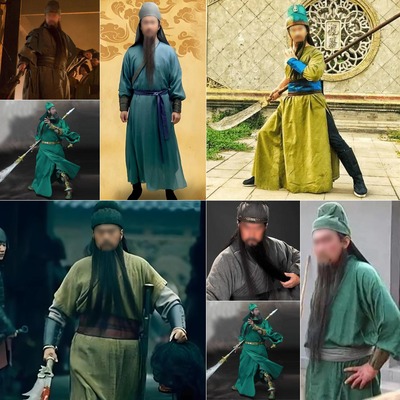 关云长演出服将军汉服关羽同款