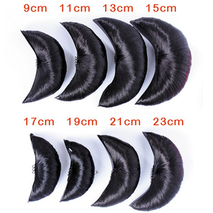 古装假发牛角包影楼盘发演出造型垫发包古风汉服cos仙女羊角发包