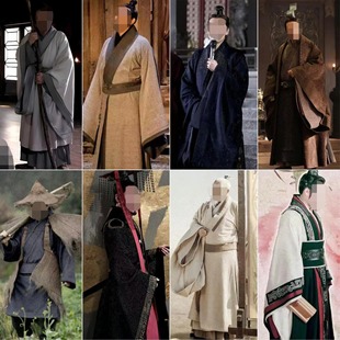 大秦赋帝国之天下同款影视古装秦汉君主帝王大臣汉服棉麻演出服装