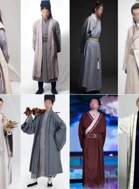 古装书生文人唐朝宋朝诗人服