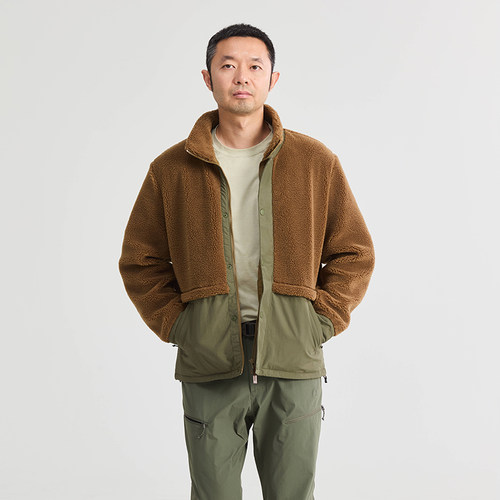 隐者山之道男女款抓绒保暖棉服