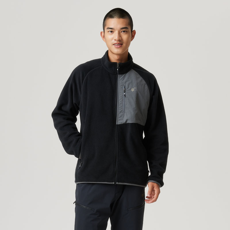 三夫户外*隐者山之道 户外休闲徒步登山碧山二代抓绒衣开衫