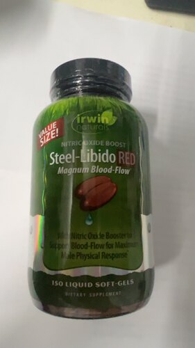 现爱乐能Irwin Naturals Steel-Libido Red红色阳刚欲望150粒