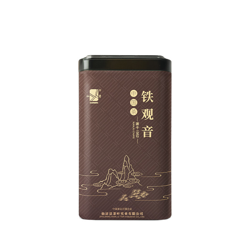 仙青一级清香型铁观音125g罐铁观音