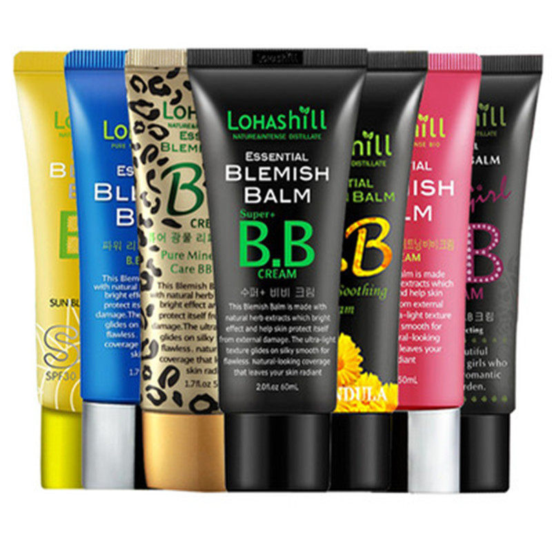 露韩饰BB霜巨遮瑕美白隔离保湿持久提亮肤色油皮干皮控油粉底液