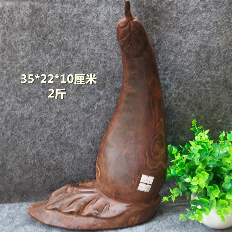 正宗国标红木老红木料整木摆件