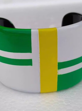 天然牛角手镯宽边复古镂空雕刻