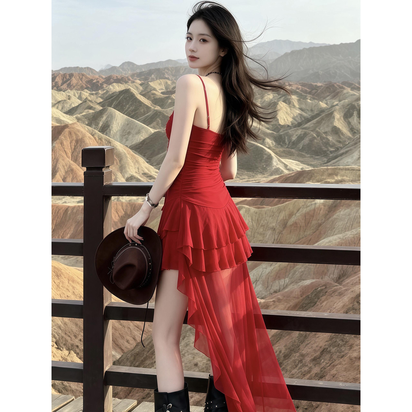 夏季海边旅游度假丁达尔图片