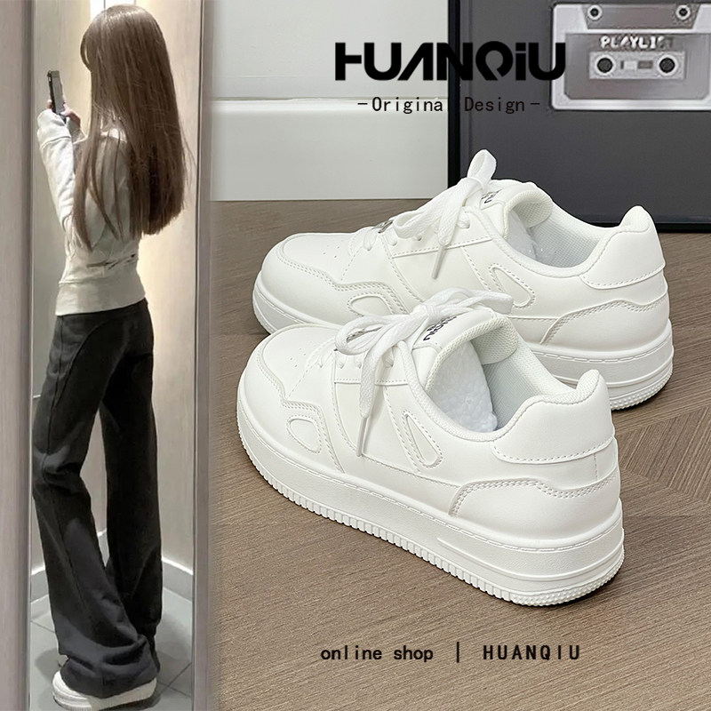 环球潮流ins轻便小白鞋女2026新款爆款百搭学生透气舒适厚底板鞋,女鞋,休闲板鞋,淘宝优惠券,粉丝福利购,淘宝优惠卷