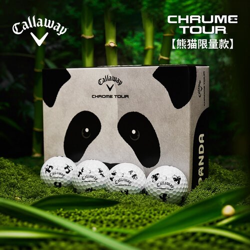 限量卡拉威熊猫四层高尔夫球