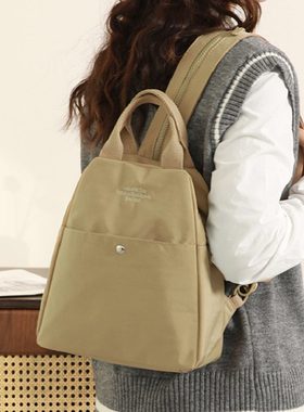 2026colorful fox潮牌女双肩包户外休闲防泼水通勤IPADMINI小胸包