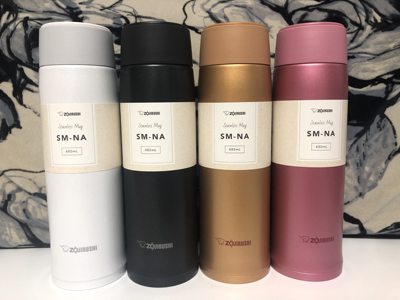 日本ZOJIRUSHI象印SM-NA48、36，600ML/480ML/360ml拧盖保温杯