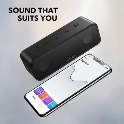 SoundCore 3 Mobile Portable Waterpronation Width EQ Software в 24 часа плавания Heavy Bass Bluetooth Audio