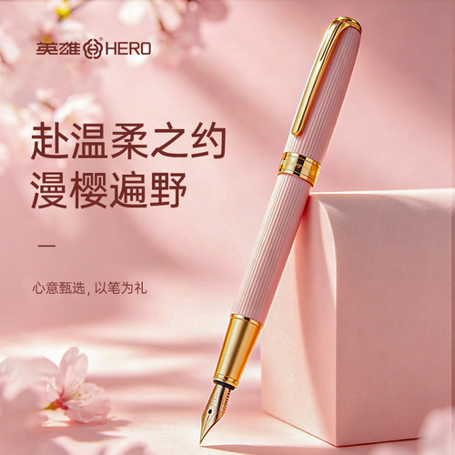 HERO练字刻字礼盒装钢笔学生专用