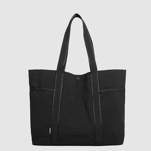 lulu Daily Multi-Pocket Canvas Tote Bag 托特帆布