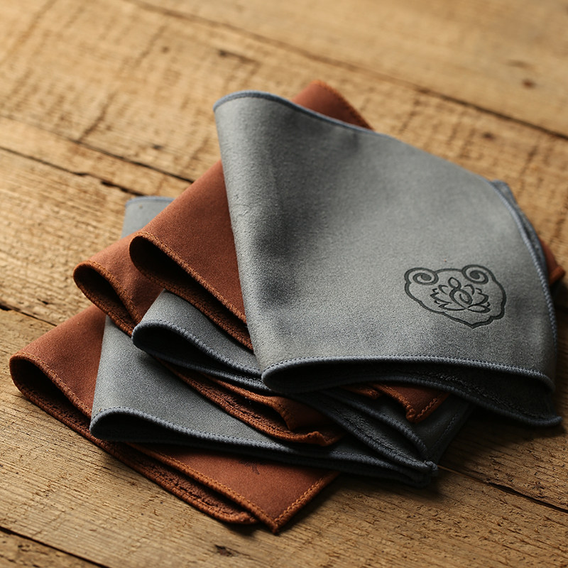 禅意复古茶巾布加厚吸水高档茶布麂皮绒印花茶桌抹布茶垫茶具配件,餐饮具,茶巾,淘宝优惠券,粉丝福利购,淘宝优惠卷