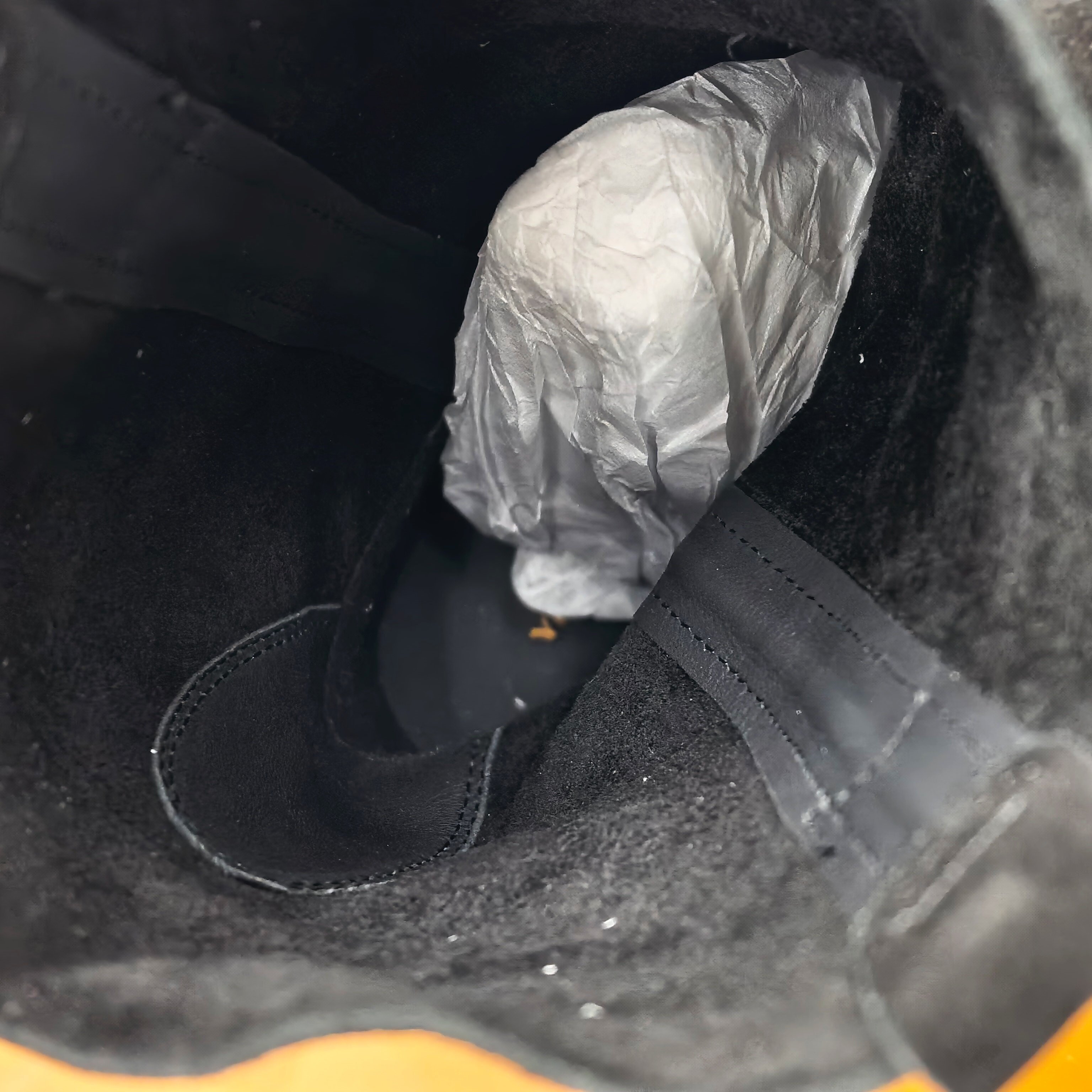 5671黑色/牛京皮中筒靴短靴时装靴高筒长筒圆头时装