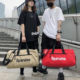短期旅行包包女手提袋网红健身包男韩版大容量轻便短途旅游行李包