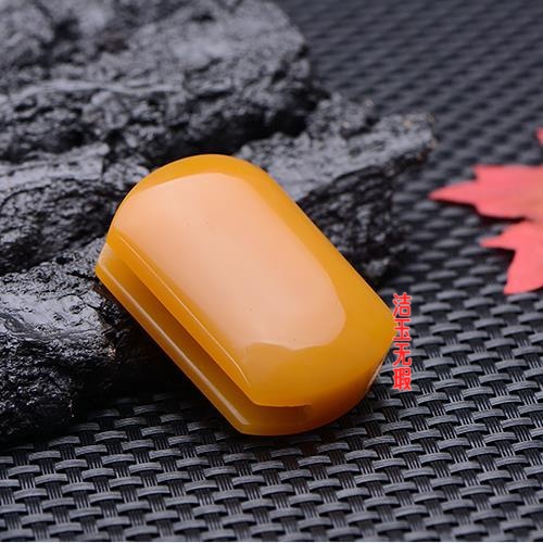 云南黄色玉男款皮带扣腰扣 男款玉石皮带扣玉石腰带挂件雕件装饰