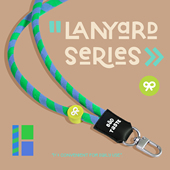 PaPaPa制造局 手机链带子挂脖户外防丢 彩色原创手机挂绳挂式