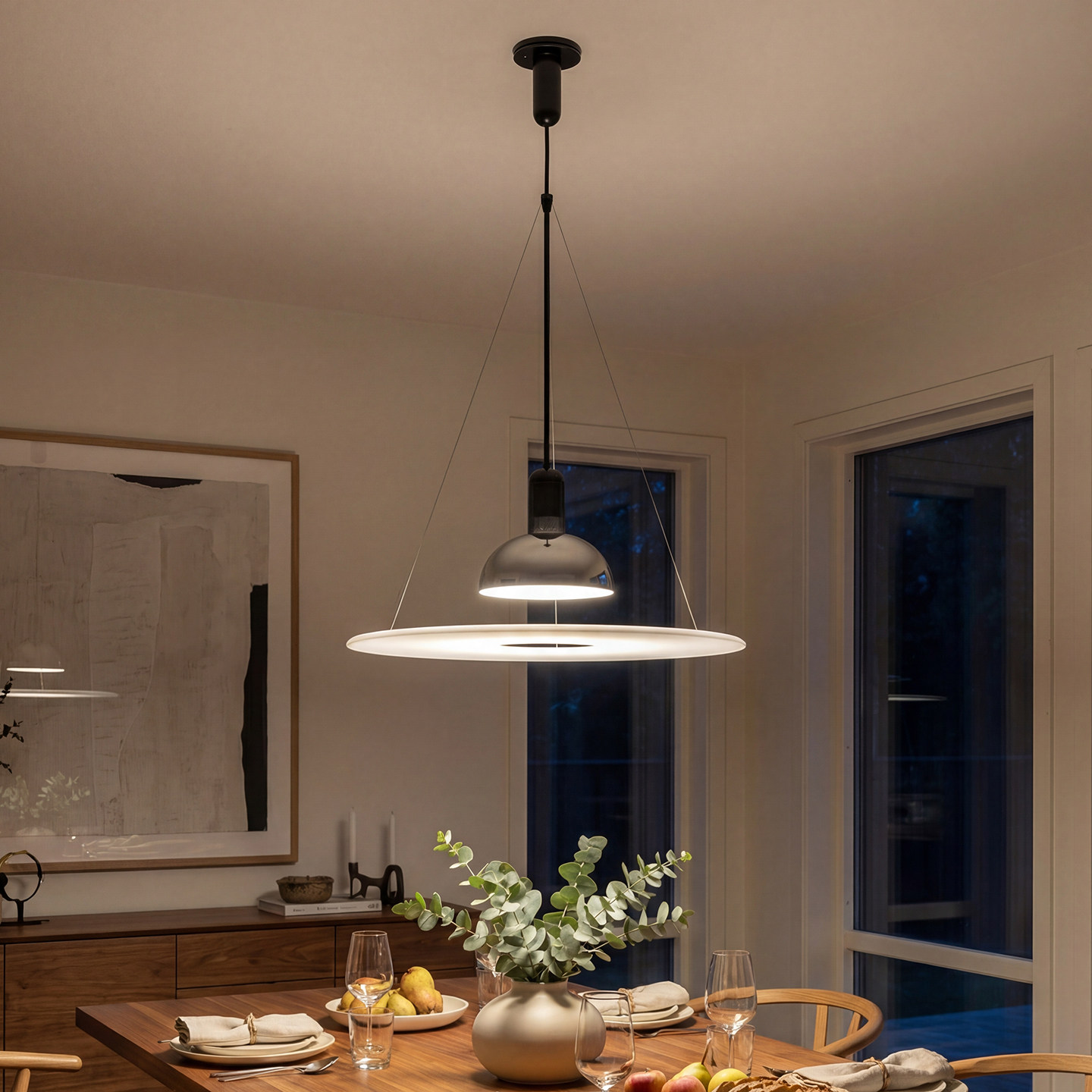 意大利大师设计款原版frisbi飞碟吊灯餐厅岛台吧台北欧简约餐桌灯,家装灯饰光源,餐厅吊灯,淘宝优惠券,粉丝福利购,淘宝优惠卷