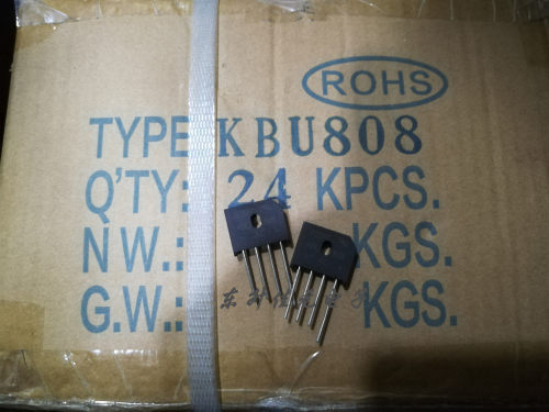 KBU808原厂正品整流桥，质量有保证！8A/800V全新原装