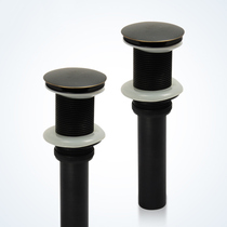 Modan all copper antique big bounce basin sink sink sink sink sink sink sink sink sink glass basin drain accessories