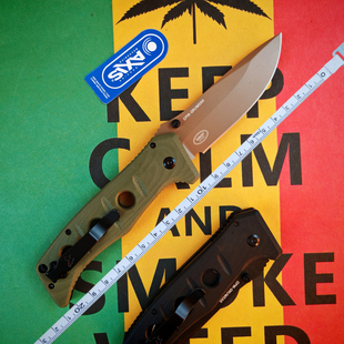 【蝴蝶2750折刀】大号美国进口户外开刃水果刀防身野外求生存刀具