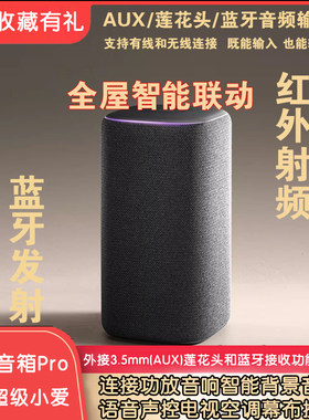 超级小爱AUX蓝牙同轴光纤输出