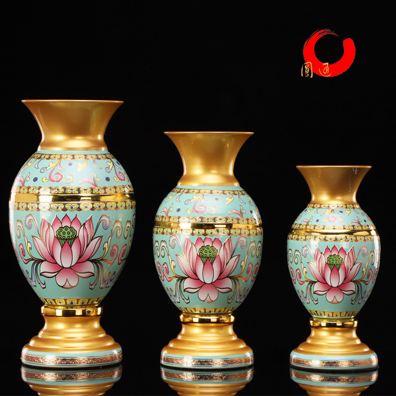 佛具用品供佛花瓶佛前供奉插花