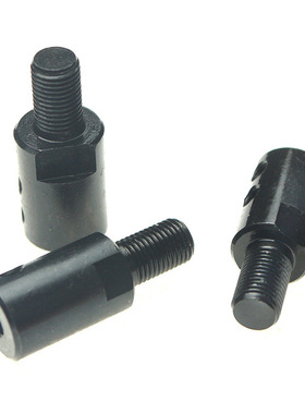 3/8-24UNF螺纹夹头1.5-10mm电钻夹头手电钻连接杆套装转接轴5/8