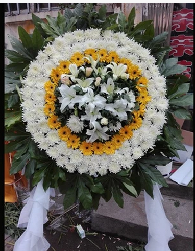 嘉兴市鲜花同城祭奠花圈速递南湖区秀洲平湖桐乡杭州台州宁波温州