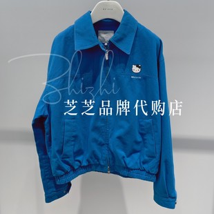 RK10105316原1999双皇冠专柜正品 2026春HelloKitty翻领短外套