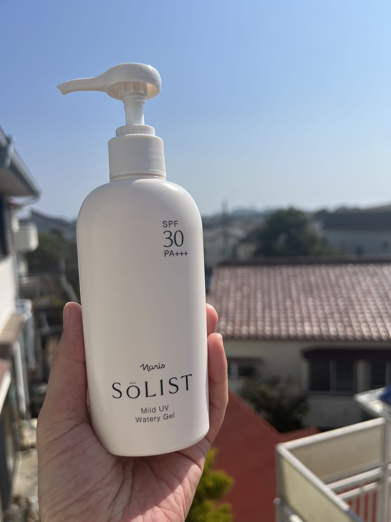 naris防晒保湿30身体180ml