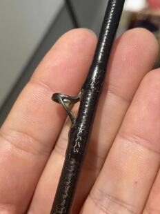 达瓦AGS导环改装碳布路亚竿导环碳布路亚竿改造导环碳纤维K布