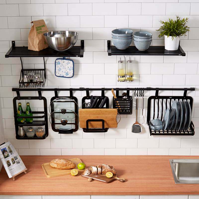 kitchen black Stands American style Wall hanging Northern Europe Iron art Wall Hook rack Shower Room Wall shelf Pendant Modular assemblyin the Kitchen/Cooking utensils , Kitchen Gadgets/Kitchen storage , Kitchen storage rack/Kitchen Shelf , Kitchen Shelf/Angle Brackets  category - from Buy2taobao.com to provide professional Taobao agent buy service