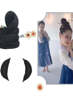 发饰套装高温丝丽人行古装发饰