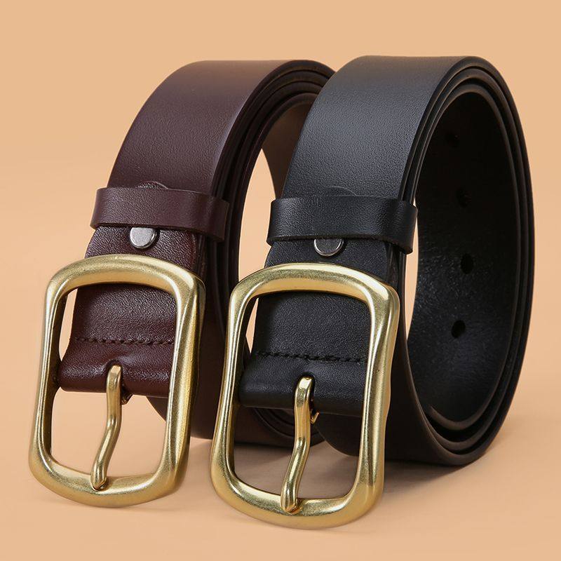 头层牛皮铜扣男士腰带手工针扣宽皮带青少年休闲配牛仔裤带男潮流,服饰配件/皮带/帽子/围巾,腰带/皮带/腰链,淘宝优惠券,粉丝福利购,淘宝优惠卷