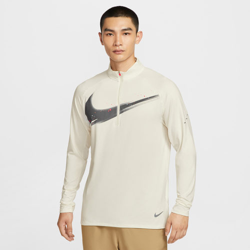 优购NIKE耐克男子跑步运动训练半拉链立领长袖T恤IM9357-133