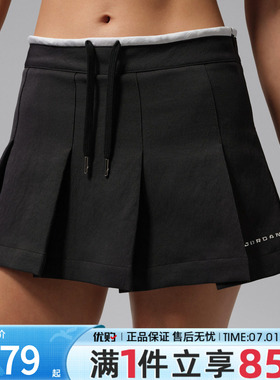 优购NIKE耐克女子W J FLT MINI SKORT运动休闲半身裙IM6792-010