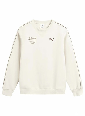 优购puma彪马男子-RETRO TAPE Rel运动休闲套头衫卫衣63571787