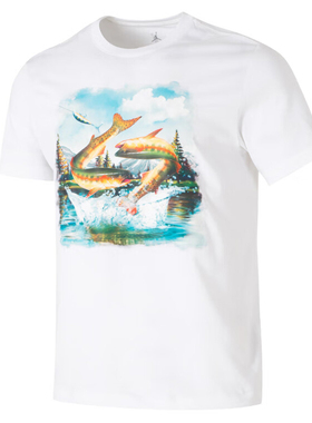 优购NIKE耐克男子AS M J SS CREW LD运动休闲短袖T恤HJ2408-100