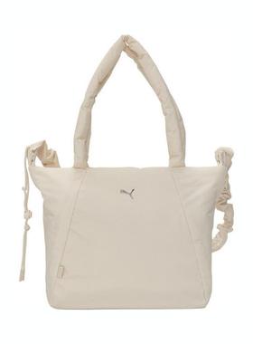 优购彪马女子-SLOUCHY Small Shopper-雪白色运动单肩包09144401