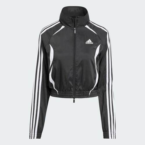 优购adidas阿迪达斯三叶草女子短款运动休闲夹克外套KE9786