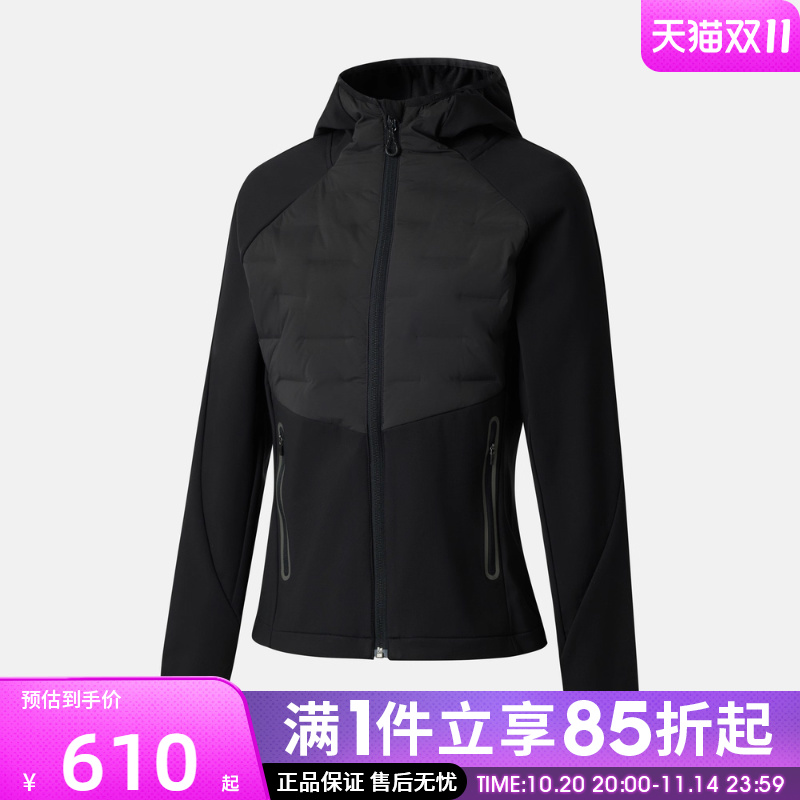 优购Asics亚瑟士女子运动休闲羽绒服2012D390-001